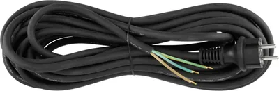 Zdjęcie produktu dla Kabel zasilający REV z wtyczką 10m czarny maks. 3680W IP44