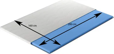 Produktbild von Kaiser Möbel Topper Matratzentopper antibakteriell topper H2 160x200 cm
