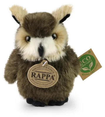 Image de Peluche Grand-duc d'Amérique 13 Cm Ecologique
