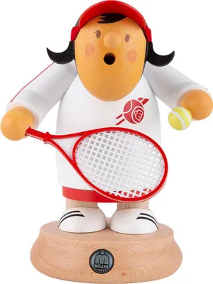 Productafbeelding van Tennisspeelster (16 cm) rookbeeldfiguur van Müller Kleinkunst