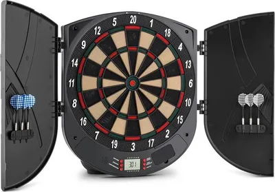 Produktbild von Dartor Dartscheibe Dartautomat Softtip 26 Spiele Türen Sound