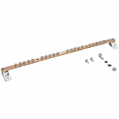 Produktbild von Rittal Erdungsschiene TS horizontal HxL 5x450mm B15mm