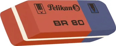 Zdjęcie produktu dla Pelikan® 619577 Gumka BR80, 41 mm x 14 mm x 8 mm
