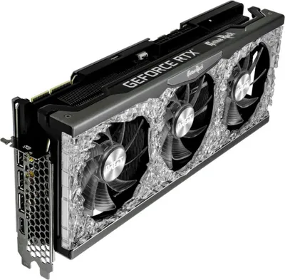 Produktbild von Palit GeForce RTX™ 3090 GameRock, GeForce RTX 3090, 24 GB, GDDR6X, 384 Bit, 7680 x 4320 Pixel, PCI Express 4.0