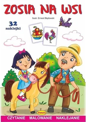 Obrázok produktu pre Książka dla dzieci Ilustrowane opowiadanie z naklejkami