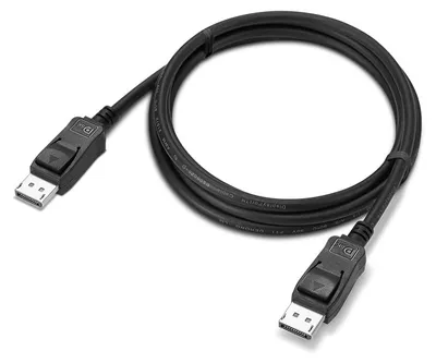 Produktbild von Lenovo DisplayPort-Kabel 4X91U92142, 1,8 m, 8K (7680x4320), Schwarz