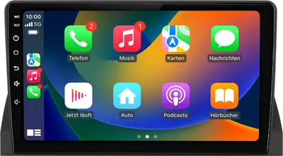Obrázok produktu pre Android Autoradio 9 Zoll 64GB für Mercedes C-Klasse W204 (2007-2014) mit CarPlay & Android Auto Navigation & Bluetooth