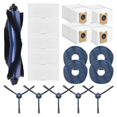Produktbild von VERCO Ersatzteile für Eufy Omni C20 Zubehör Ersatz Bürsten Set HEPA Filter Staub Beutel Wisch Mopp Seitenbürste