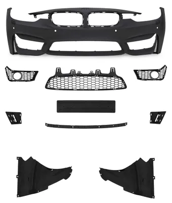 Produktbild von JOM Stoßstange vorne für BMW F30 inkl. LCI 2011-2019 SRA + PDC Schwarz