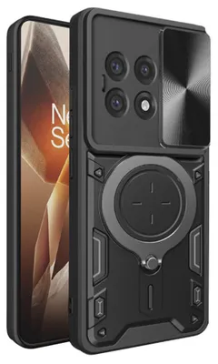 Produktbild von Techsuit – CamGuard Pro Hülle für OnePlus 13R – schwarz
