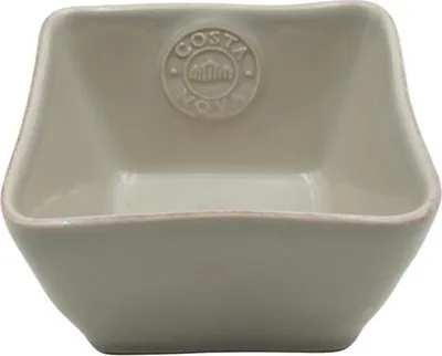 Produktbild von Costa Nova, Ramekin/Schale/ Auflaufform Nova, quadratisch, grau, 12 cm