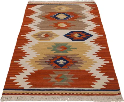 Produktbild von Handgeknüpfter Kilim, 122x61 cm