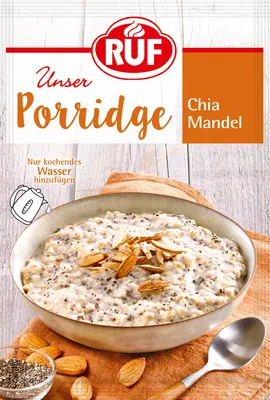 Produktbild von RUF Porridge Chia Mandel 65g