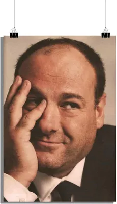 Zdjęcie produktu dla Plakat James Gandolfini - Plakat serialowy - Plakat filmowy - Plakat aktorski - 51x71cm - Idealny do oprawienia w ramkę