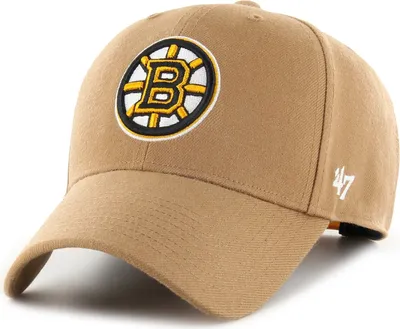 Produktbild von 47 Brand Snapback Cap - NHL Boston Bruins camel beige