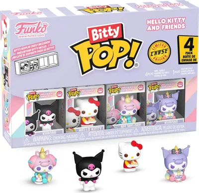 Immagine prodotto di Funko Pop! Hell Kitty i Przyjaciele - Zestaw 4 Figurk Bitty POP Kuromi