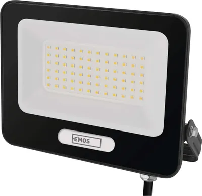 LED reflektor GLARO 50W, černý, IP65, 5000 lm, neutrální bílá