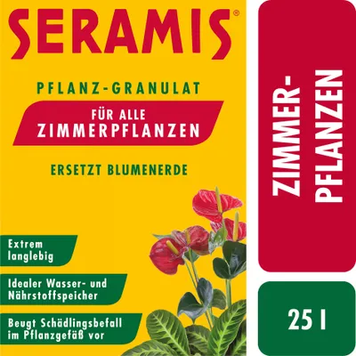 Produktbild von Seramis Pflanz-Granulat für alle Zimmerpflanzen, 25 Liter, 733988