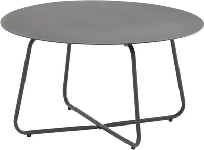 Produktbild von 4Seasons Outdoor Dali Kaffeetisch Rund Ø ca. 73 cm H: ca. 40 cm Anthrazit 213367