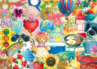 Image de ENJOY Puzzle Choses assorties 1000 Teile