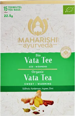 Zdjęcie produktu dla Maharishi - Herbata Vata - 15 torebek