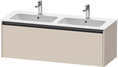 Produktbild von Duravit Ketho.2 Wastafelonderkast 128x48x44 cm Mat Taupe