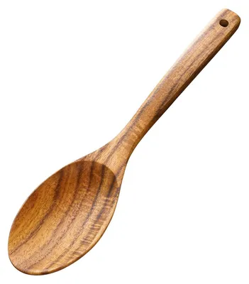 Obrázek produktu pro Dřevěná lžíce, 29,9 cm. Míchací lžíce, lžíce na omáčky, kuchyňské náčiní