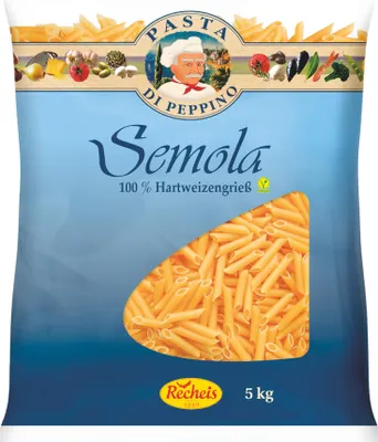Produktbild von Recheis Peppino Semola Penne lisce 5000g