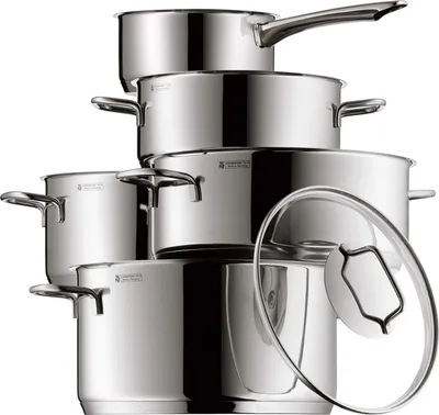 Produktbild von WMF ASTORIA 5-teiliges Kochgeschirrset: Eleganz und Funktionalität in der Küche