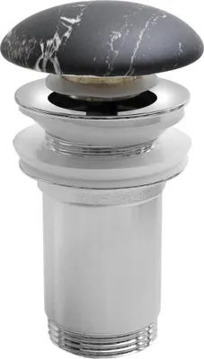 Obrázok produktu pre Odpadová súprava 5/4", click-clack, keramická zátka, 10-50 mm, mramor Carnico