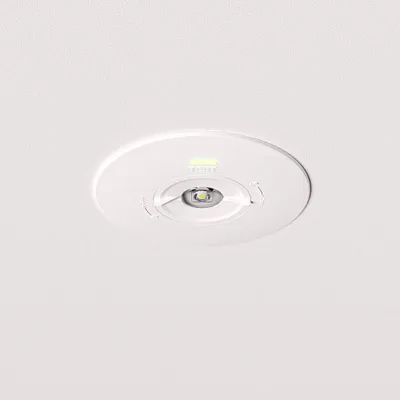 Produktbild von hoftronic LED Einbaustrahler Notbeleuchtung 2W 300lm 6500K Weiß IP20