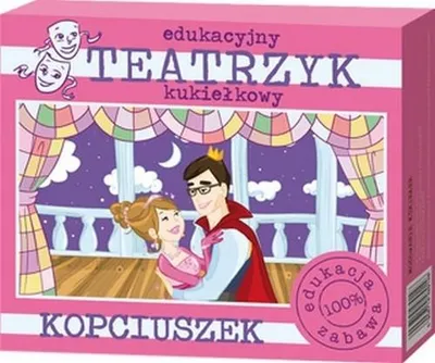 Zdjęcie produktu dla Teatrzyk kukiełkowy Kopciuszek Monumi kartonowy edukacyjny dla dzieci
