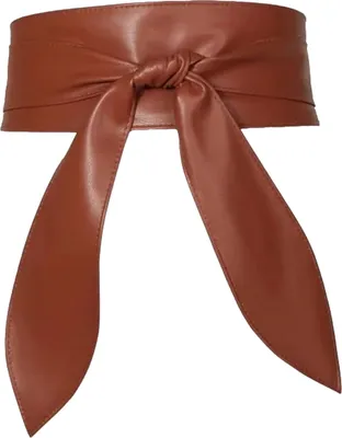 Obrázok produktu pre Elegantný hnedý viazací opasok pre ženy KP33046