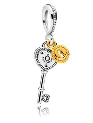 Produktbild von Pandora 796593 Charm-Anhänger Schlüssel Zu Meinem Herzen