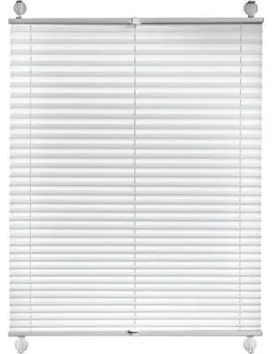 Produktbild von Gardinia Vacufix Faltenplissee Thermo verdunkelnd ohne Bohren weiß uni 100x130 cm inkl. Saugnäpfe