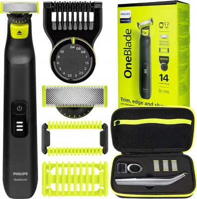 Produktbild von Philips OneBlade Pro 360 QP6542 15 Rasierer Gesicht Körper Etui Trimmer