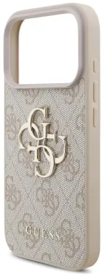 Produktbild von Guess 4g Strap 4g Classic Logo Iphone 17 Pro Handyhülle Beige Beige One Size