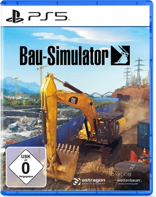 Produktbild von Astragon Construction Simulator, PlayStation 5, E (Jeder), Physische Medien