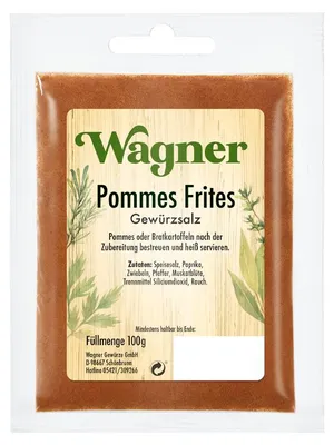 Produktbild von Pommes Frites Gewürzsalz