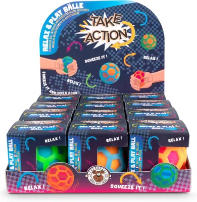 Image de Trendhaus- TAKE ACTION Balles Relax & Play, assorties 3 fois
