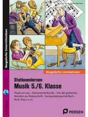 Produktbild von Stationenlernen Musik 5./6. Klasse