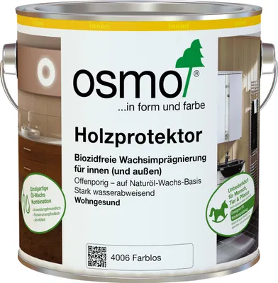 Produktbild von OSMO Holzprotektor -4006 Farblos-2,5 Liter