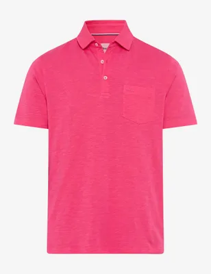 Produktbild von Brax - Herren Poloshirt, Style Pavo (70-0061) , Größe:XL, Farbe: raspberry (86)