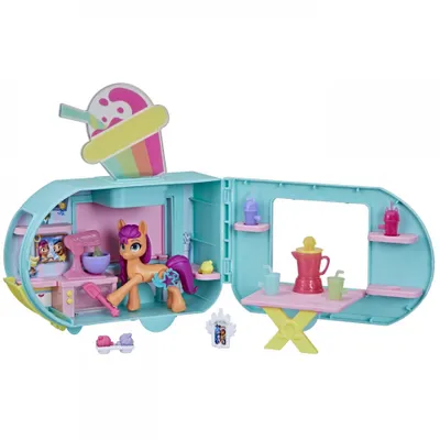 Produktbild von Hasbro My Little Pony Sunny Starscout Smoothie Truck