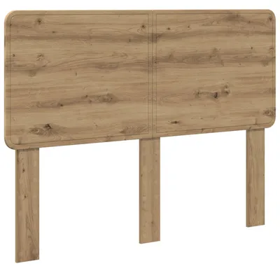 Image de Tête de lit vidaXL en bois composite chêne artisanal