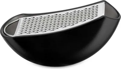 Obrázok produktu pre Strúhadlo Alessi - s dózou na syr - Parmenide - AARU01 B - Black - Alejandro Ruiz