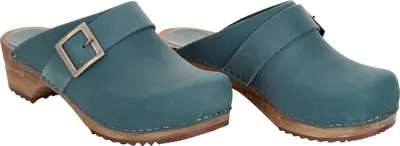 Produktbild von Sanita Damen Offener Clog Wood-Urban Open Blue-37