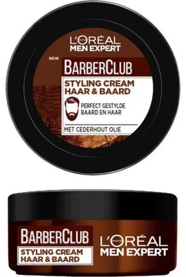 Productafbeelding van L'Oréal Paris Men Expert Barberclub Baard & Haarstyling Creme (75 ml)