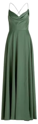Immagine prodotto di Abito da sera da donna Vera Mont, scollo a cascata, colore Light Aventurine, taglia 40