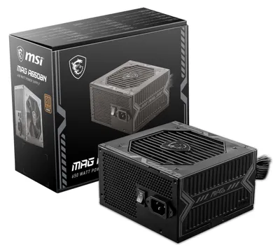Immagine prodotto di MSI MAG A650BN PCIE5 III Alimentatore PC 650W ATX